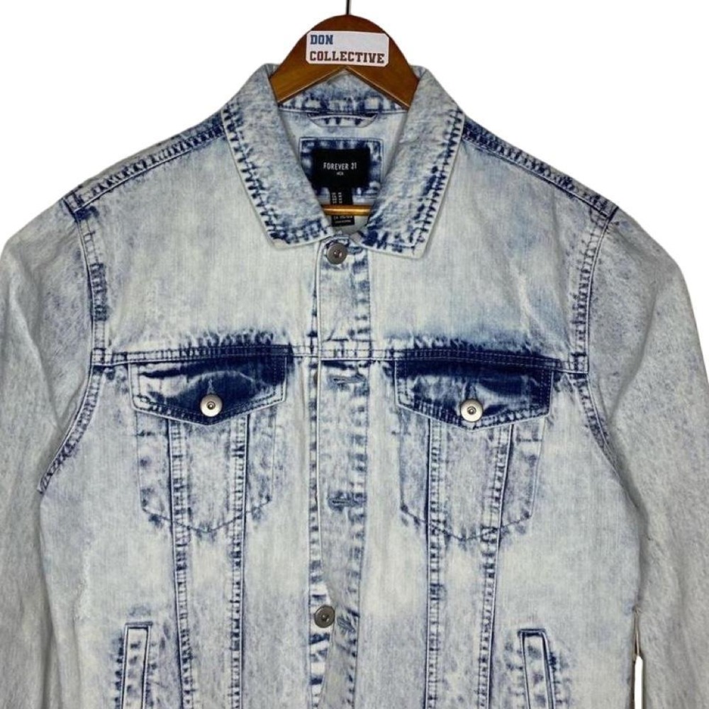 FOREVER 21 men's denim jacket‎